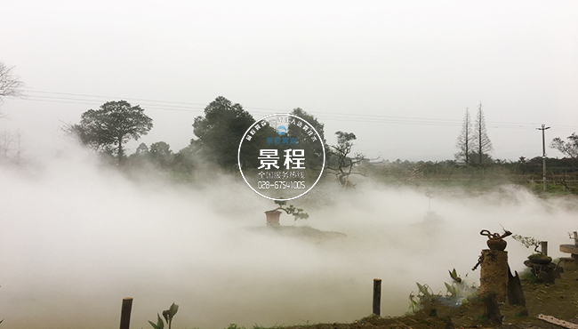 綠化噴霧造景 節能人工造霧機,專業的人造霧系統