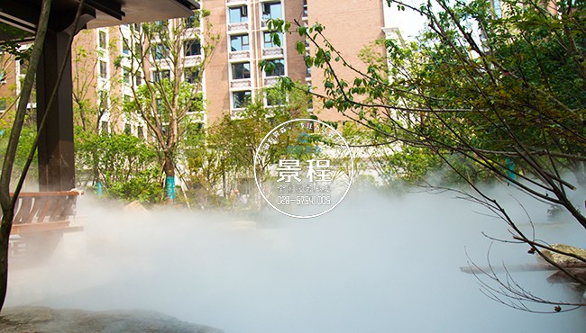別墅人造霧景觀 小區(qū)人造霧景觀噴霧改善生存環(huán)境