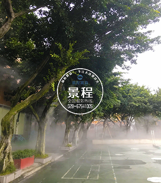 操場人工噴霧降溫 人工噴霧降溫,高效霧化清涼