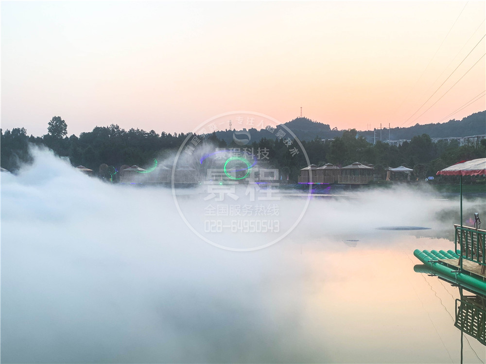 巴中鄉豆童年人造霧造景 人造霧造景,人工噴霧造景