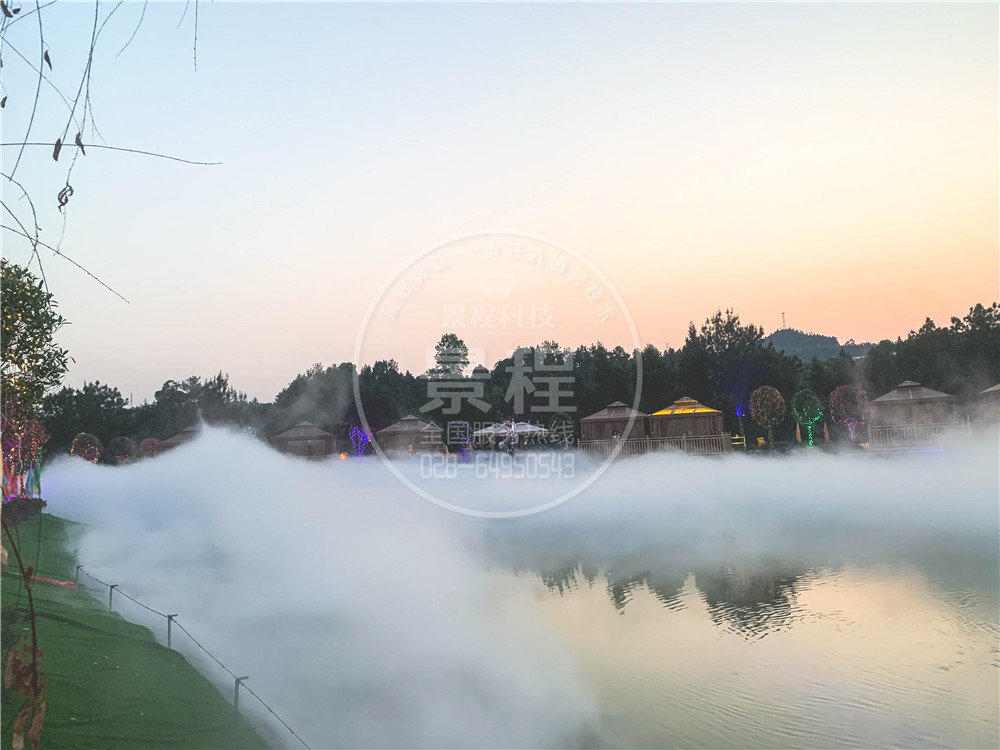 巴中鄉豆童年人造霧造景 人造霧造景