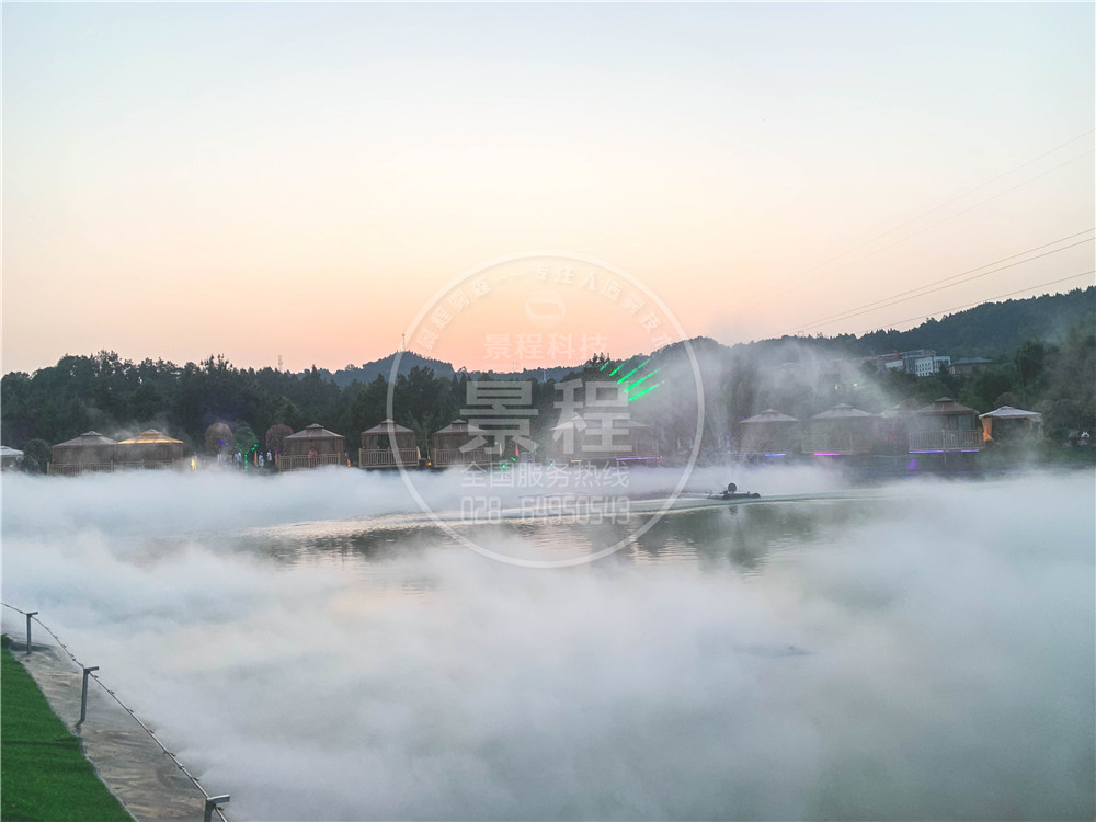 巴中鄉豆童年人造霧造景 四川人造霧造景
