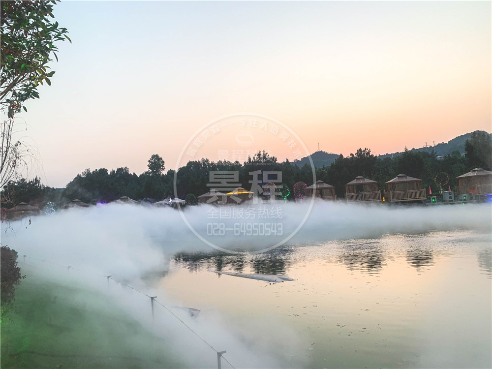 巴中鄉豆童年人造霧造景 人造霧造景