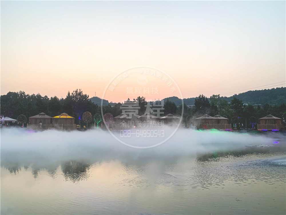 巴中鄉豆童年人造霧造景 人造霧造景