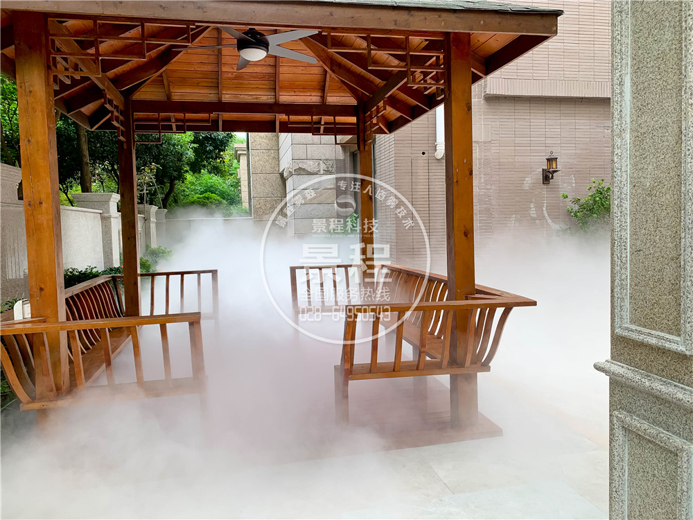 小區(qū)噴霧造景 人造霧造景,成都噴霧造景公司