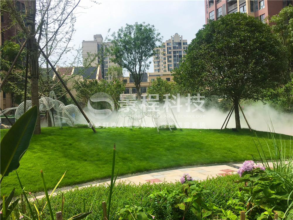 小區噴霧景觀 小區噴霧造景