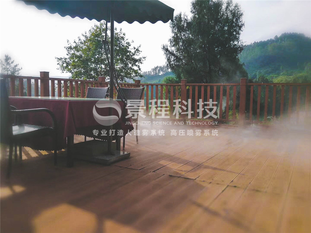 休閑場所噴霧降溫 戶外降溫