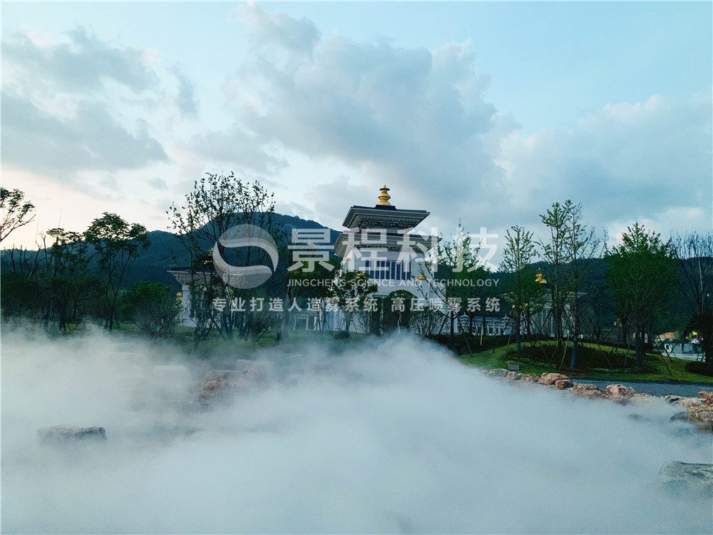 景區噴霧景觀 四川人造霧,噴霧造景