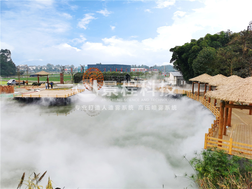 水景造霧系統 水景造霧,噴霧造景
