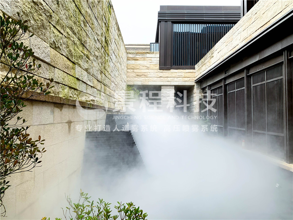 高壓噴霧景觀 園林人造霧,噴霧景觀