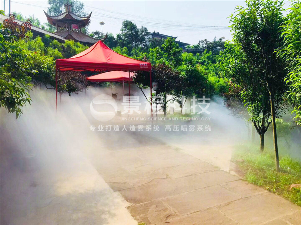 農家樂噴霧降溫 戶外噴霧降溫,冷霧降溫