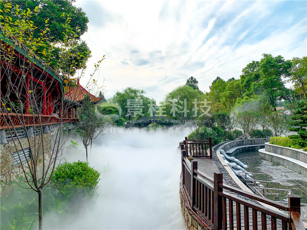 園林噴霧造景 噴霧景觀,園林噴霧,人造霧